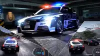 Supercar Racing vs Police Car Game Screen Shot 0