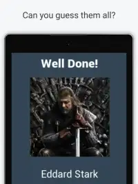 Quiz for Game of Thrones - Trivia game for GOT Screen Shot 8