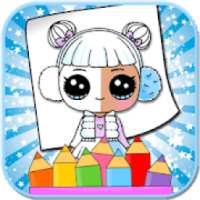 Surprise Doll Coloring Game