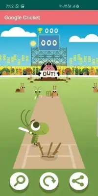 Google Cricket Screen Shot 0