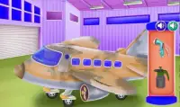हवाई जहाज की सफाई खेल बच्चों Screen Shot 2
