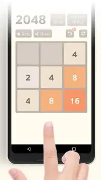 2048 New Classic Number Puzzle Game Screen Shot 2