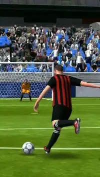 Flick Finger Soccer Shoot League Screen Shot 1