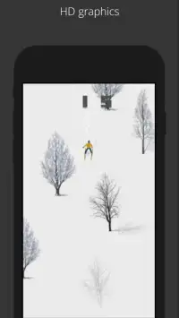 SKIEER - Ski Game Screen Shot 2