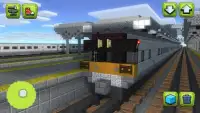 Miner Train Craft - Drive and Build Railway Screen Shot 1