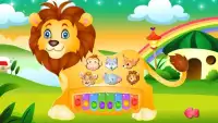 Baby Piano Game for Kids-Animals, Rhymes and Music Screen Shot 5