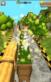 subway free bunny banana jungle run adventure Screen Shot 3