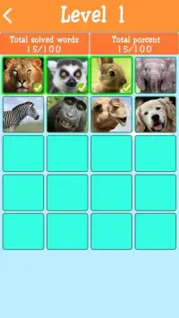 Animal Guessing Puzzle Screen Shot 1