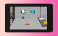 Stickman Prison Escape Puzzle Game Screen Shot 1