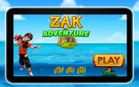 Zak Adventure : Dash Storm Game Screen Shot 2