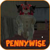 Pennywise clown maléfique jeu d'horreur 2019
