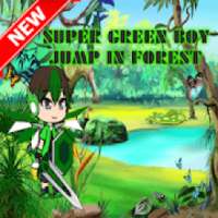 super green boy jump and battle