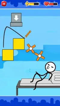 Funny Ball : Popular draw line puzzle game Screen Shot 1