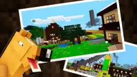 Craft World Farm Land Building Game Screen Shot 0