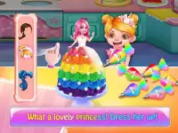 Rainbow Unicorn Cake Maker: Free Cooking Games Screen Shot 1