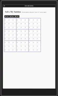 Sudoku Solver in seconds ! Screen Shot 1