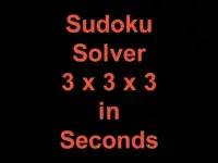 Sudoku Solver in seconds ! Screen Shot 8