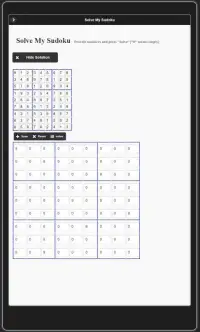 Sudoku Solver in seconds ! Screen Shot 0