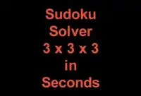 Sudoku Solver in seconds ! Screen Shot 9