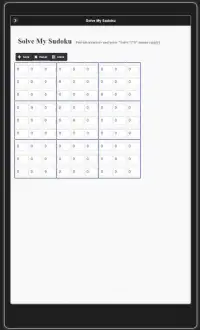 Sudoku Solver in seconds ! Screen Shot 2