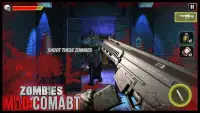 Zombies Mad Combat :FPS Shooter Survival Game Screen Shot 8