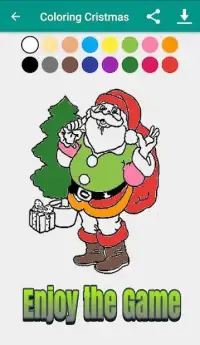 Christmas Coloring pages 2018 free Screen Shot 0