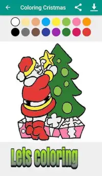 Christmas Coloring pages 2018 free Screen Shot 1