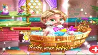 Baby Bath Care - Baby Caring Bath And Dress Up Screen Shot 5