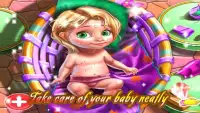 Baby Bath Care - Baby Caring Bath And Dress Up Screen Shot 2