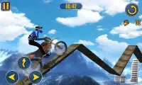 Bike Stunt Master 3D - Moto Rider Impossible Track Screen Shot 1
