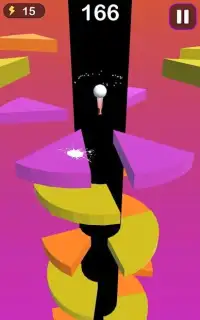 Helix Ball Crush Jump - Spiral Screen Shot 3