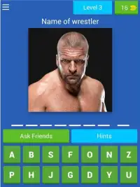 Wrestling commando quiz Screen Shot 6