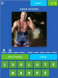 Wrestling commando quiz Screen Shot 4