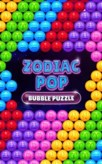 Zodiac Pop - Bubble Puzzle Screen Shot 0