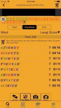 Word Cheat for Board Games - Scrabble|Wordfeud|WWF Screen Shot 1