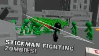 Stickman Killing Zombie 3D Screen Shot 0