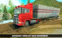 Off-Road USA Trucker Muddy Driving: Heavy Cargo Screen Shot 0