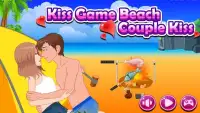 Kiss Game Beach Couple Kiss - make girl like you Screen Shot 1