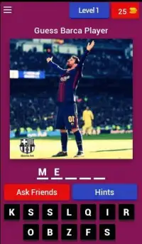 Guess Barca Player by Zone.fcb Screen Shot 1