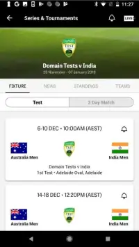 Cricket Network Screen Shot 4