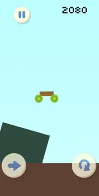 Hill Climb Car - Fruit Car Game Screen Shot 0