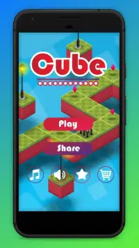 The Cube-The most addictive jumping game ever Screen Shot 1