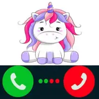 Chat With Pony Unicorn Game Screen Shot 0