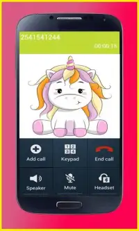 Chat With Pony Unicorn Game Screen Shot 1