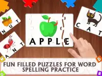 Kids Spelling Bee - Learn To Spell First Words Screen Shot 1