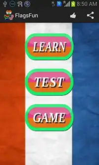 Learn Flags of world Quiz Screen Shot 7