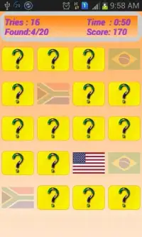 Learn Flags of world Quiz Screen Shot 1