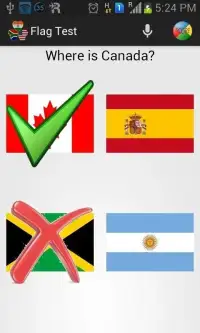 Learn Flags of world Quiz Screen Shot 3