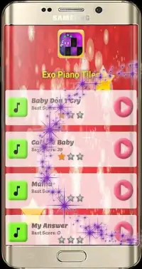 Exo Piano Tiles Screen Shot 1