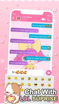 Chat With Surprise Lol Dolls - Simulation Screen Shot 1